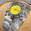 ساعة معصم الوحش S NH36 Diver Mechanical Watch Men Tandorio 200m Waterproof Wristwatch 120 Clicks Bezel Steel Bracelet Ar Sapphire Glass