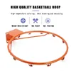 ボール35/45cmパンチングバスケットボールリムキッズAldult Indoor and Outdoor Standard Basketball Hoopハンギングバスケットネットトレーニング機器231212