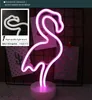 Led Rave Toy Светодиодные неоновые огни Вывеска Фламинго Кактус Сердце Моделирование Ночная лампа Декор Магазин Детская комната Бар Офис USB Батарейный чехол с питанием 231211