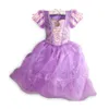 Платья для девочек, костюм Рапунцель для маленькой девочки, праздничное нарядное платье принцессы, рождественское косплей, Белль, Спящая красавица, карнавальная маскировка 231211