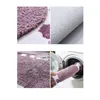 Carpets Forme ovale Tapis de bain Microfibre baignoire côté plancher des tapis de bain non glip