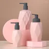 Dispensador de sabão líquido cerâmica nórdica shampoo chuveiro gel garrafa mão desinfetante recipiente acessórios do banheiro suprimentos