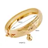 Charmarmband 1pc baby handring stilfull imitation guld armband delikat fullmån välsignelser cool med klocka för barn barn289w