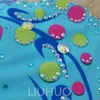 Liuhuo personalizar collants de ginástica rítmica meninas mulheres luz azul rosa competição artística ginástica desempenho wear