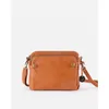 Avondtassen Crossbody Leren schoudertas en koppelingen Dames Drielaagse PU-tas Damestas met ritssluiting