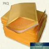 100 pièces petit grand 11 15 13 21 cm jaune Kraft bulle Mailers enveloppes rembourrées sac auto-scellant école de commerce Office297l