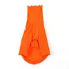 Abbigliamento per cani levriero italiano e vestiti whippet iggy maglione arancione pizzo body collo alto elasticizzato vestiti a maniche lunghe 231211