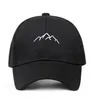 Мужские и женские бейсболки с вышивкой Mountain Range, регулируемые кепки Snapback, модные шапки для пап, Bone Garros, Drop6556287