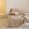 Battaniyeler Kış için lüks kabarık yumuşak kürk Süper rahat yatak üst düzey sıcak battaniye kanepe sayfası
