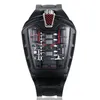 Montres-bracelets Poison Sports Car Concept Racing Style mécanique Compartiment moteur à six cylindres Montre créative Tendance pour hommes F216b