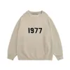 Correct version of FOG double line ESSENTIALS 1977 series digital fleece round neck pullover hoodie for men