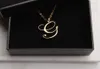 12pc monogram english alphabet g pendant necklace tiny left charm metal for issication friend friend mater men039s fa1322995