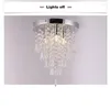 Chandeliers LED Crystal Aisle Lights Foyer Living Room Bedroom Decoration Lamps Ceiling Christmas