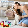 Dog Toys Tuggar 8st Voice Recording Button Pet Toys Dog Buttons For Communication Training Buzzer Registrerbar Talking Button Intelligence Toy 231212