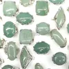 50pcs Lot Big Natural Light Green Jade Aventurine Rings Semi-precious Stone Rings Factory 178K