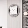 Wall Clocks Round Home Clock Decoration Hand Number Unique Living Room Pieces Wooden White Designer Reloj Pared Decor