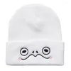 Berets Hat Beanie Y2K Men Women'Hats Cute Embroidery Cold Cap Male Winter Ski Warm Bonnet Outdoor Casual Pullover Knitted Caps For