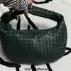 Topphandtag Bag Jodie Womens Designer Bags Botte Venetas 2024 Fashion Handbag Luxury Woven Leather Printed Large Capacity Shoulder Bag Womens Pu Knutt Handbag HBHI