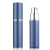 Schip parfumflesje 5 ml Aluminium Geanodiseerd Compact Parfum Aftershave Verstuiver Verstuiver geur glas geur-fles Gemengde kleur