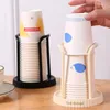 Contenitori per cucina 1 pz Portabicchieri di carta semplice Scaffale usa e getta per uso domestico Desktop multifunzionale Caffè al latte Tè
