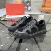 Man Designer Sneakers Luxury Casual Shoes äkta löpande läder vintage klassisk mesh trasa skateboard vintage kalvskinn modetränare tränare för storlek45