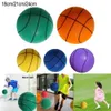 Balles 1pc diamètre 24/22/18cm silencieux haute densité mousse sport balle intérieure muet basket-ball doux élastique balle enfants sport jouet jeux 231212