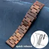 Watch Bands 20 22mm Wooden band for GT 2e pro Strap Wood Bracelet for Samsung galaxy gear S2/S3 3 41 42mm 4 40/44mm Q231212