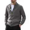 Men's Casual Shirts Top Clothing Daily Holiday Lapel Neck Long Sleeve Shirt Slight Stretch 1 Pc Autumn Solid Color Male