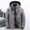 남자 재킷 -20도 겨울 파카 스 남성 다운 재킷 수컷 흰 오리 다운 재킷 후드 야외 두꺼운 따뜻한 패딩 스노우 코트 대형 m -4xll231122