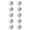 Golfballen 10 Stuks Golf Oefenbal Indoor Ballen Training Accessoire Benodigdheden Synthetisch Rubber Dubbellaags Man Wit 231212