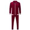 Men's Tracksuits Spring Autumn Men's Velvet Set Sport Two Piece Suit Male Plus Velour Hoodies Pants Sweatshirt Sportswear Tracksuit For Men 5XL 231211