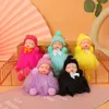 Plush Keychains Toy Plush Baby Doll Keychain Accessories Kawaii Bag Pendant Toys Key Chian Kids Gift llaveros Fluffy Fur Keychain Wholesale 231211