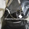 Designer Purse Tygväska 2024 Kvinnor Handväska Clamshell Summer Black Leather Crossbody Fashion Stora axelkapacitet 10A+ Kvalitet