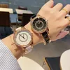 Брендовые часы для женщин и девушек в стиле кристаллов с металлическим стальным ремешком, кварцевые наручные часы CHA583083