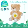 Plush Light Up toys 13 Inch Bear Toys with Projector Owl Husky Doll Soft Stuffed Animals Pillows Toy for Girls Room Atmosphere Kids 231211