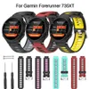 Correas De Reloj Correa De silicona para Garmin Forerunner 735XT Correa De Reloj Correa De muñeca suave De gel De sílice Correa De Reloj pulsera Montre278D