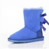 Kvinnors snöstövlar Heta försäljning Julrabatt Främjande Kvinnor Stövlar Bailey Bow Boots Australien Toppkvalitet Snöstövlar för kvinnor