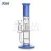 Hittn bong rechte buiswaterpijp 10 inch honingraat perc 6 armen boom perc bong dik glas 420 geschenk roken bongmelkkleuren roken