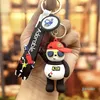 Mode Trend Style Keychain Cool Panda Keychain Pendant Car Keychain Bag dekoration smycken Tillbehör Kreativa semestergåvor