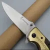 ZK20 Outdoor knives, stainless steel pocket knife, wooden handle folding knife, multi-function DA77 Browning folding knife, fruit knife