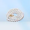 Collana di perle bianche coltivate naturali Akoya da 78 mm, 32 quot5655348