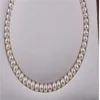 collana Collana di perle d'acqua dolce naturali 42 cm Girocollo di perle genuine Collana classica di perle annodate Madre Moglie Regalo3034