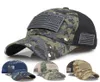 American Flag Patch Embroidery Curved Camouflage Baseball Cap With Embroidered And Mesh For Outdoor lxj1933418216