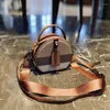 Shoulder Bags Genuine Leather Casual Crossbody Bag For Women Ladies Luxury Small HandBag Fashion Brand Vintage Round