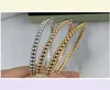 Fashion Classic Lucky Link Chain Beads Bracelet roestvrij staal voor 18K vergulde gouden S925 Silver van Womengirls Wedding8050640