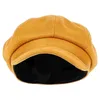 Berets Octagonal Hat Girl Beret Women Stylish Lady Corduroy Miss All-match