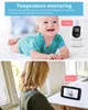 Baby Monitor Camera 43Inch with Two camera Wireless PTZ High Security Children Night Vision Temperature Monitoring 231211