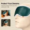 Eye Massager Graphene Eye Massager Wireless Rechargeable Ice Compress Vibration Massage Eye Mask Eye Care Relieve Tired Eyes Dry 231211