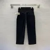 Pantalons décontractés pour hommes automne et hiver nouvelle taille contraste couleur épissage côté fermeture éclair mode taille haute minceur tous les pantalons décontractés minimalistes