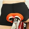 Cuecas de ciclismo unissex preto bicicleta ciclismo shorts sólido confortável roupa interior esponja gel 3d acolchoado bicicleta ciclismo shorts 231212